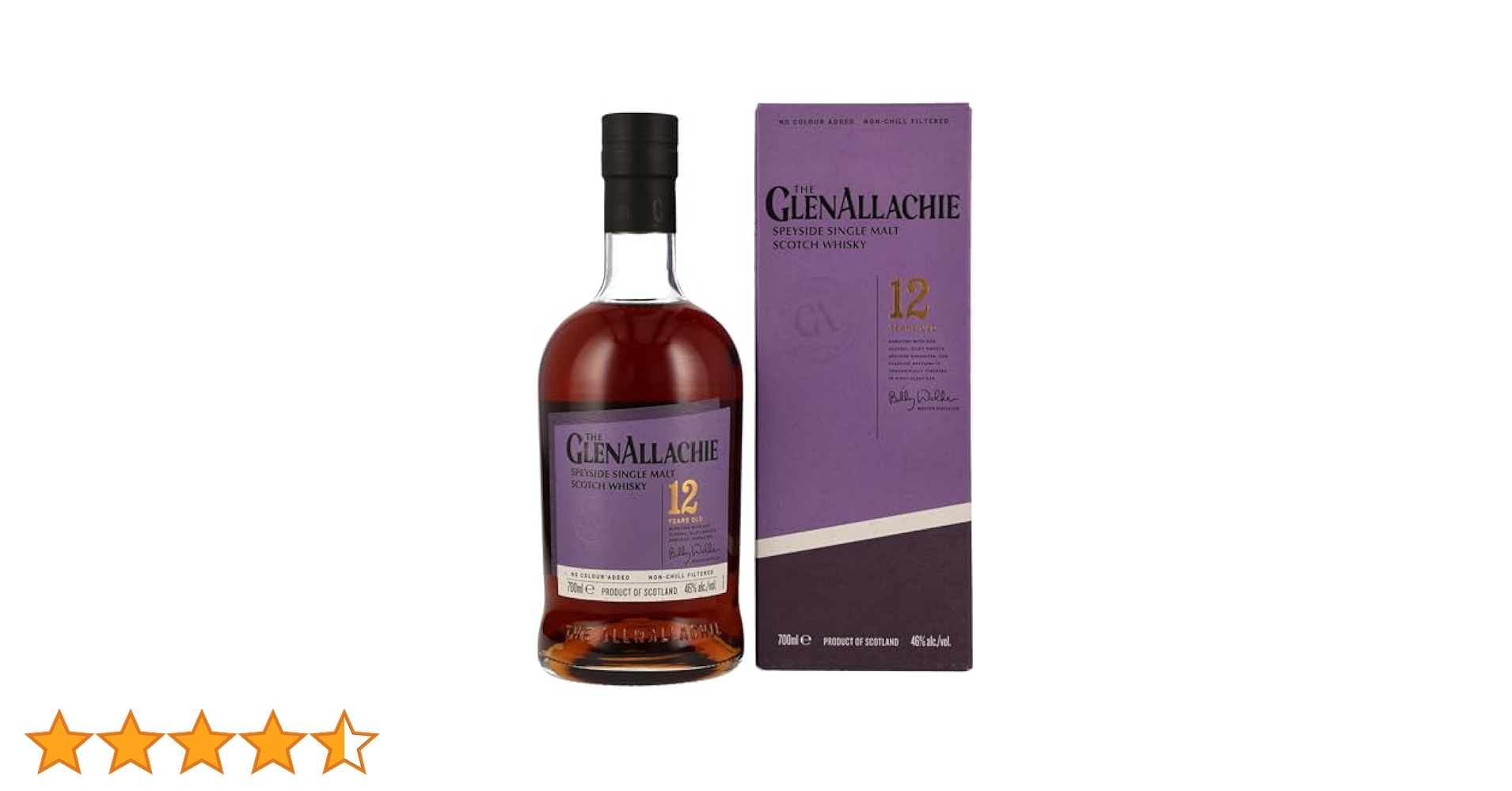 GlenAllachie 12年 シングルモルトウイスキー 700ml グレンアラヒー12年 700ml 46% | ウイスキーかつはら